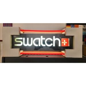 Swatch neon sign Collector Special Rare Vintage Store Display